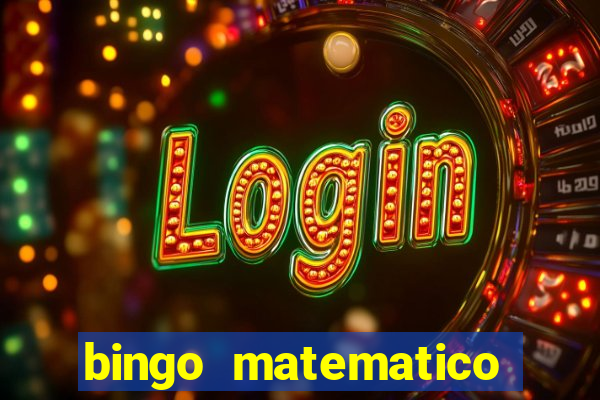 bingo matematico para ensino medio